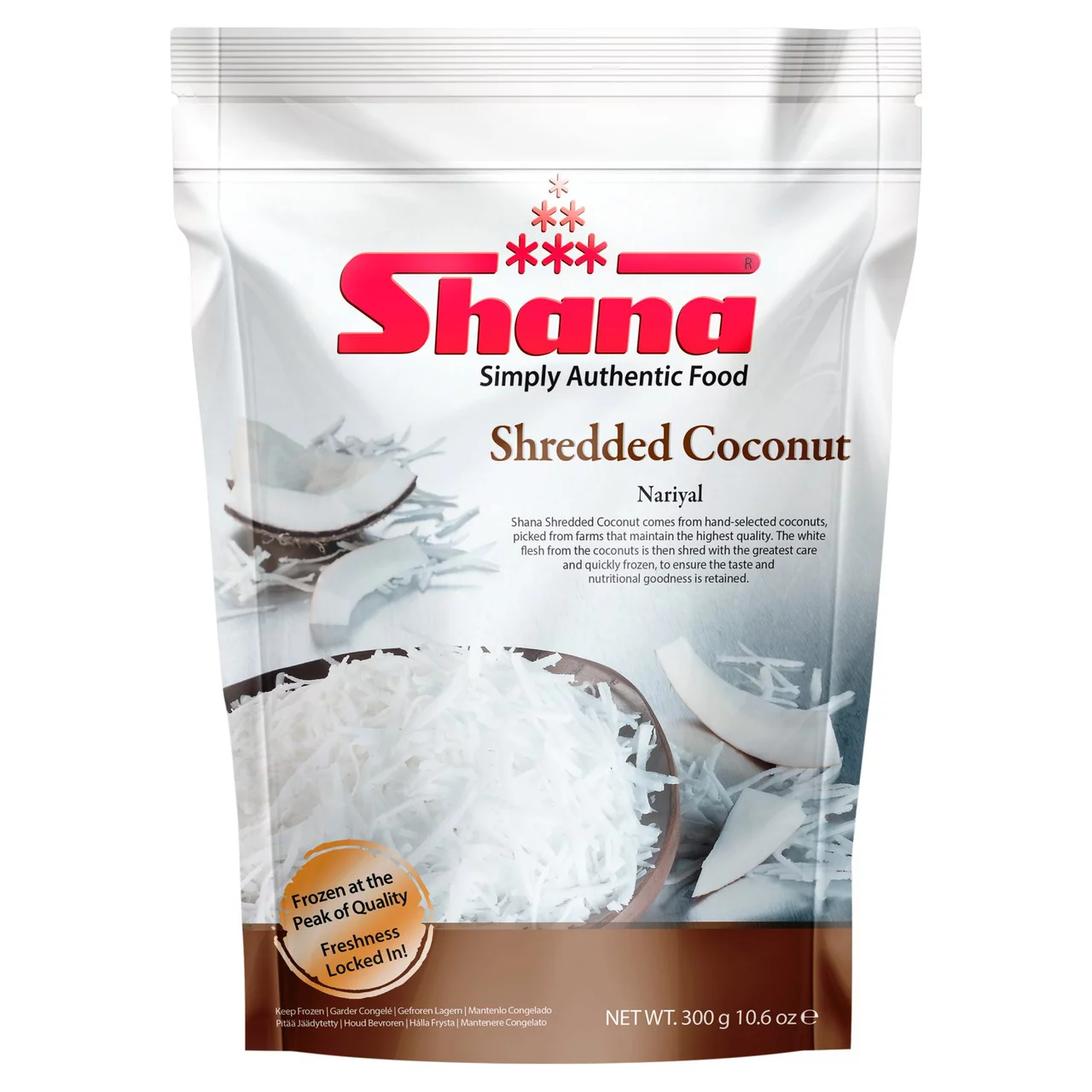 SHANA COCONUT SHREDDED 300G (UNIT)