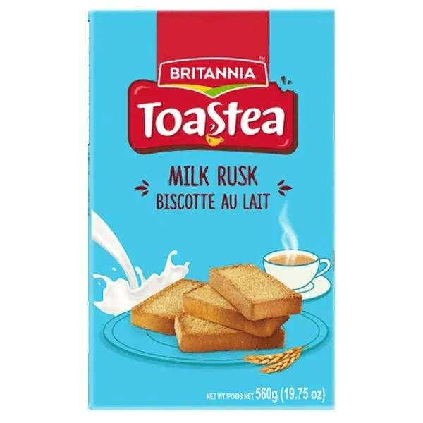 BRITANNIA MILK RUSK 560G (UNIT)(PM 2.99)