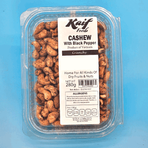 KAIF CASHEW BLACK PEPPER 280G