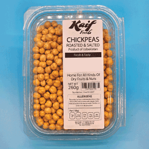 KAIF CHICKPEAS SALTED UZBEK 260GM