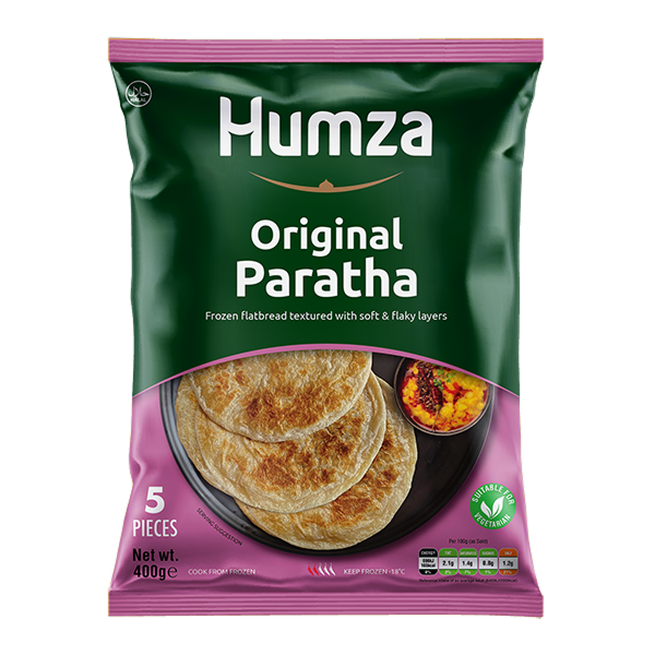 HUMZA PARATHA PLAIN 400G (5PCS) (UNIT)