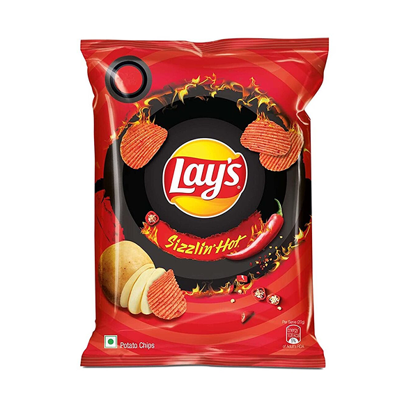 LAYS SIZZLING HOT 50G (UNIT)