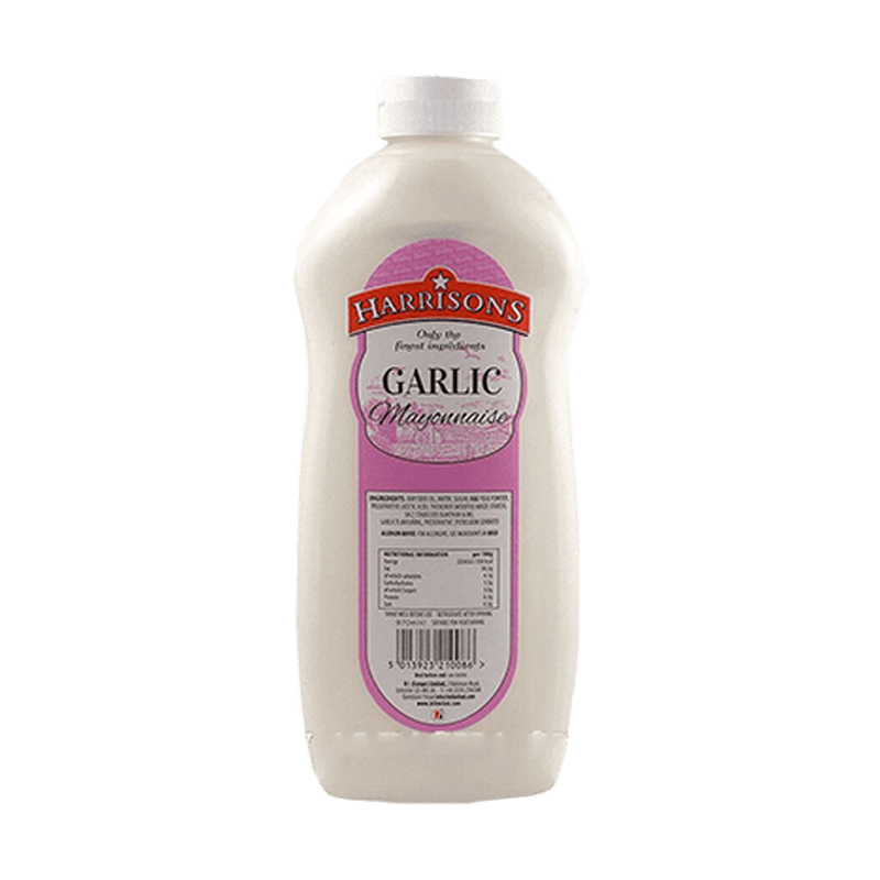 H SONS GARLIC MAYONNAISE 1 LTR