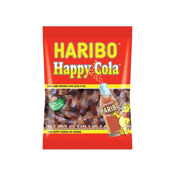 HARIBO HAPPY COLA 80GM (BROWN)