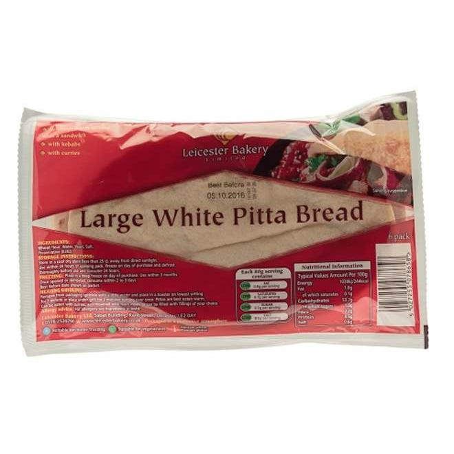 LB WHITE PITTA EACH (UNIT)