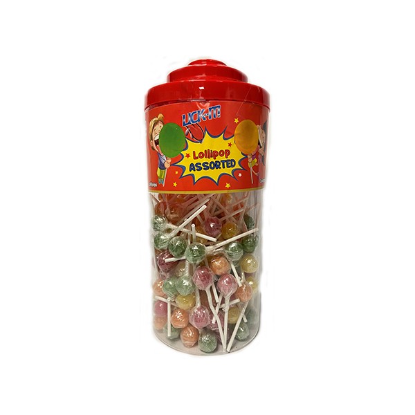 LICK IT ASSORTED LOLLY 150X7G