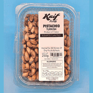 KAIF TURKISH PISTACHIO 250G (UNIT)