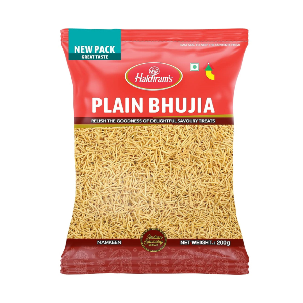 HALDIRAM BHUJIA PLAIN 200GM UNIT 