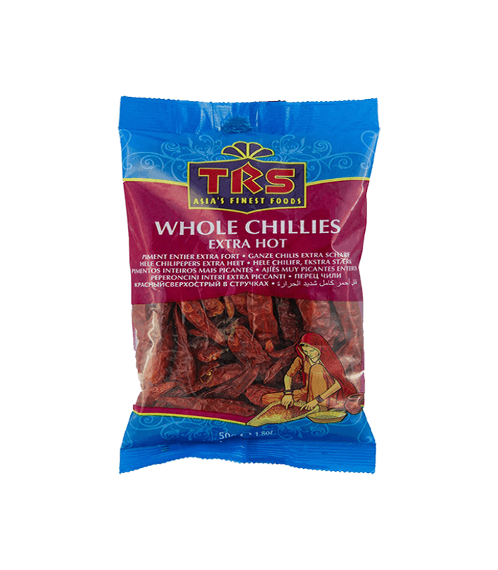 TRS CHILLIES WHOLE EX-HOT 50G
