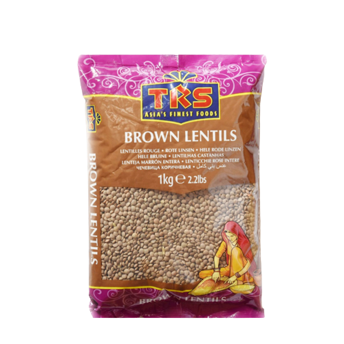 TRS LENTILS BROWN WHOLE 1KG 