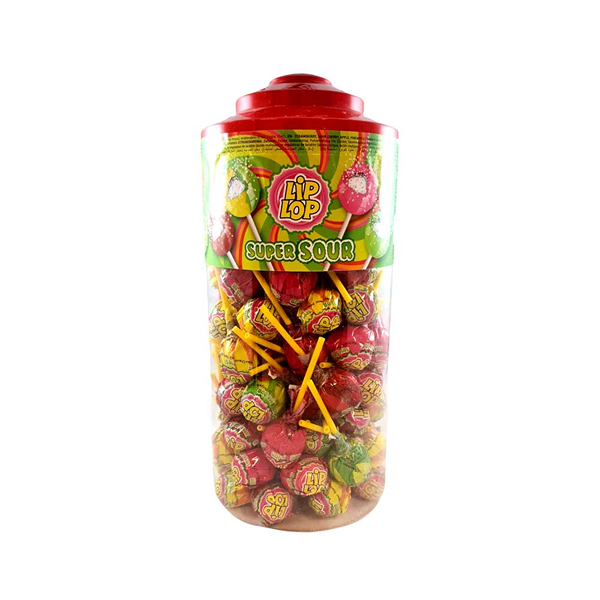 LIPLOP SUPER SOUR LOLLIPOP 150X9GM