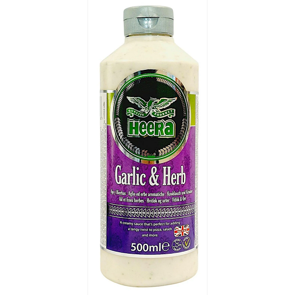 HEERA GARLIC & HERBS SAUCE 500ML