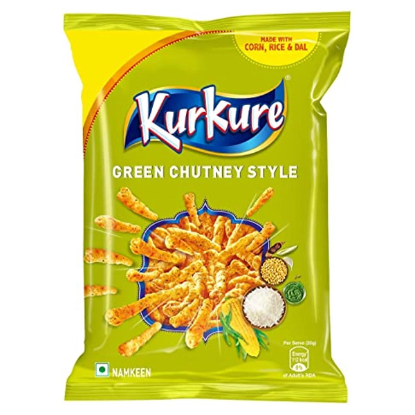 KURKURE GREEN CHUTNEY STLYE 70G (UNIT)