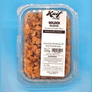 KAIF GOLDEN RAISINS 350G